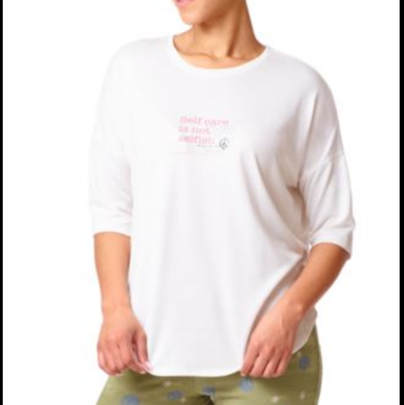 HUE Other - Hue self care t-shirt large off white